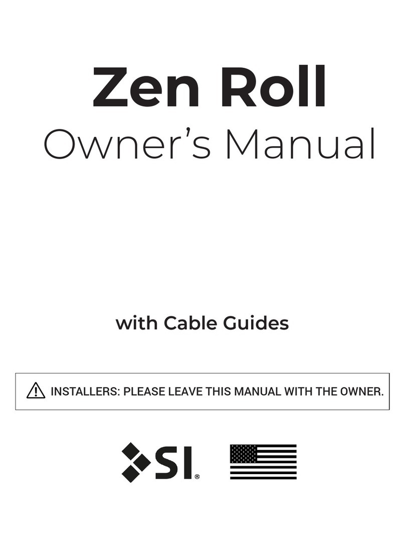 SI Zen Roll User manual