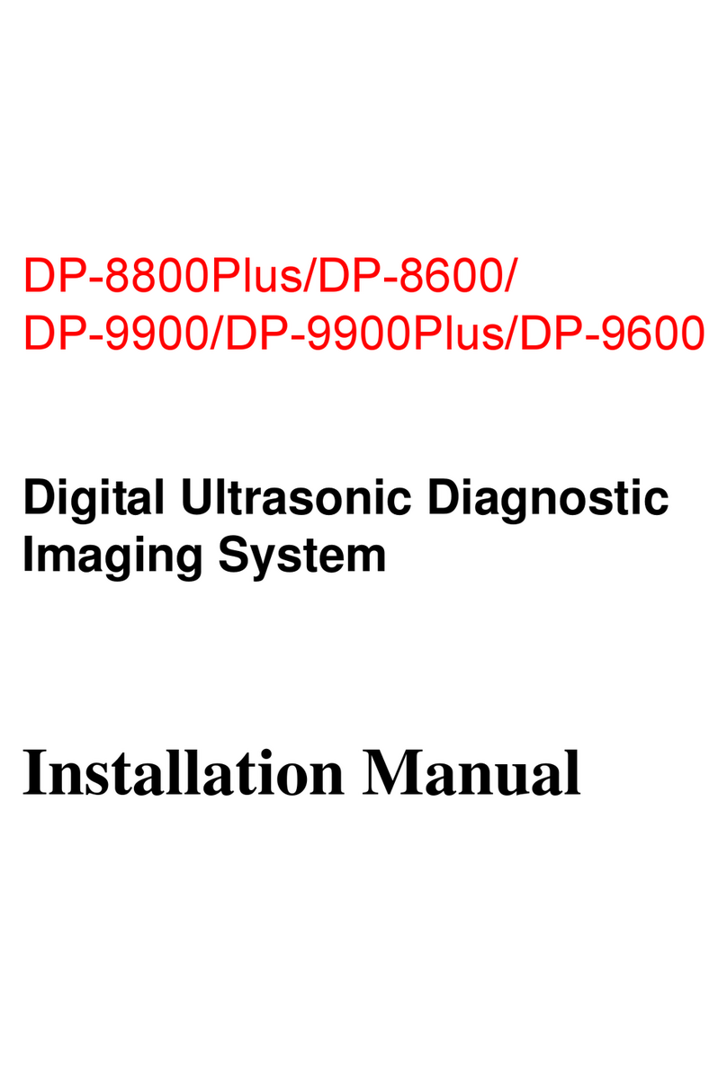 Mindray DP-8800plus User manual Mindray DP-8800plus User manual