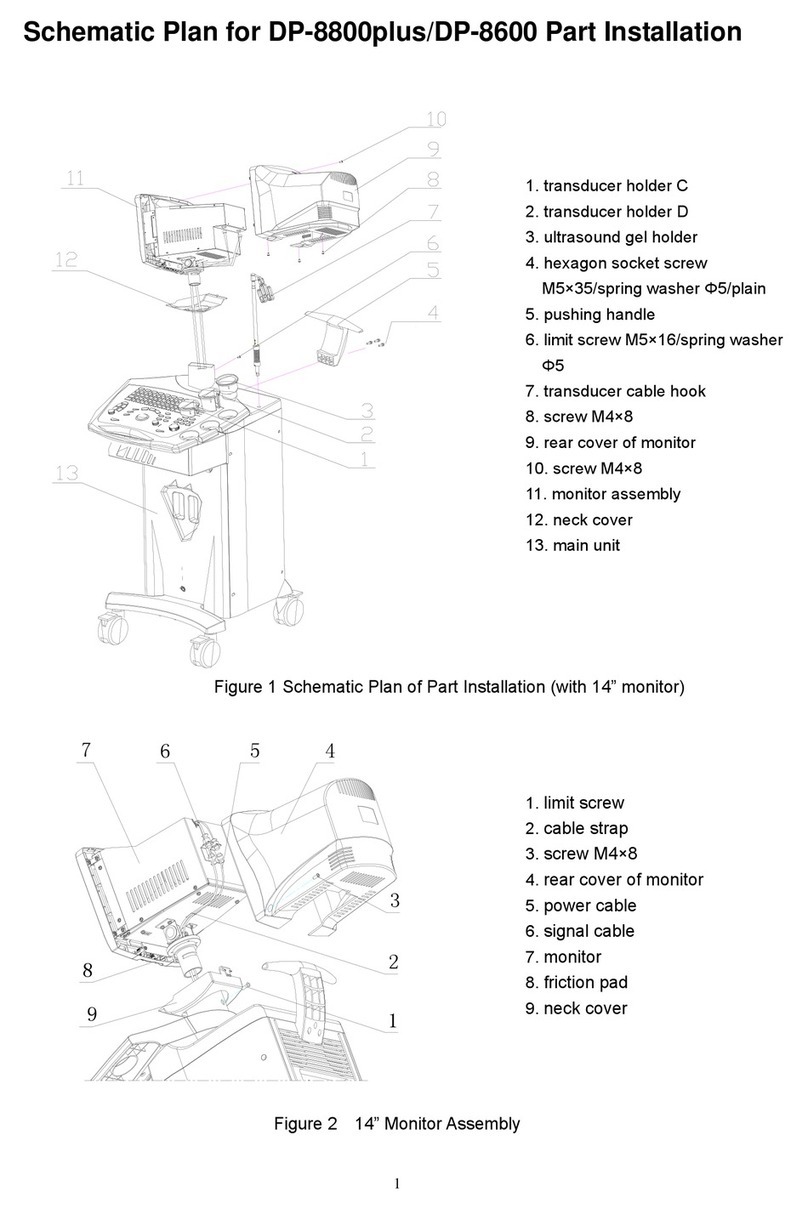 Mindray DP-8800plus User manual Mindray DP-8800plus User manual
