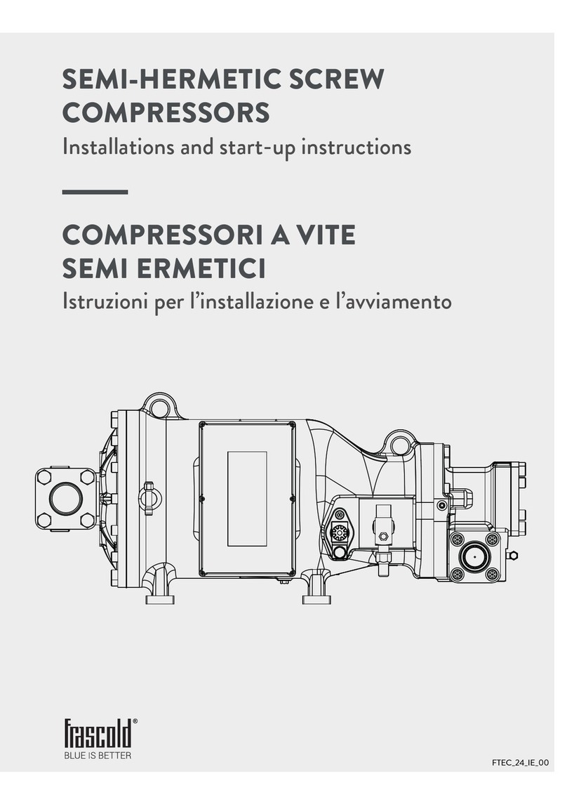 Frascold NR 6 Series User manual Frascold NR 6 Series User manual