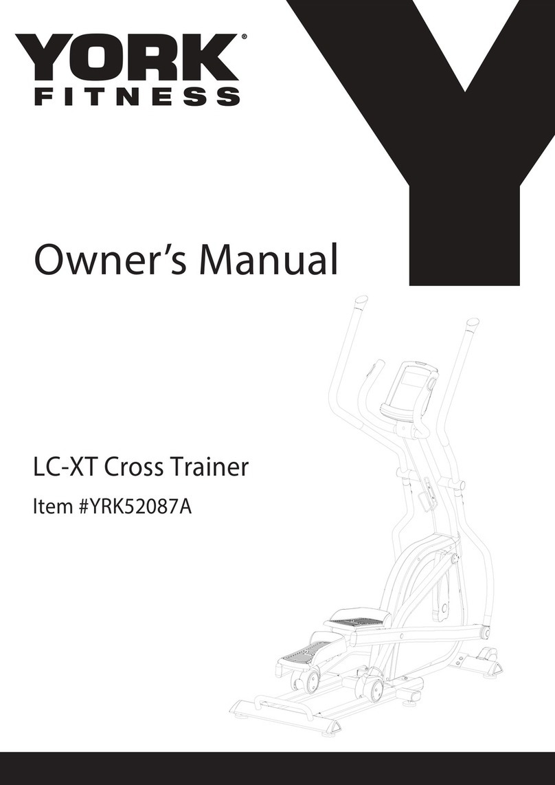 York Fitness LC-XT owner's manual