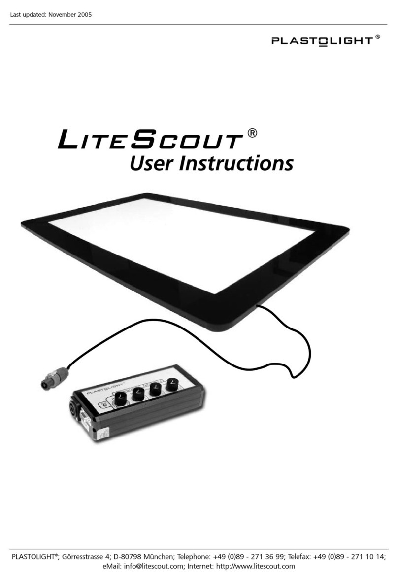 PLASTOLIGHT LiteScout Series User instructions