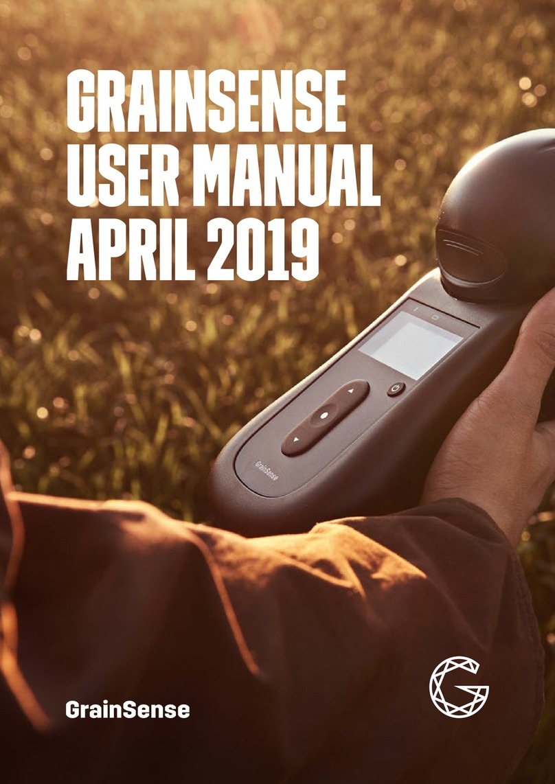 GrainSense Measuring Device user manual GrainSense Measuring Device user manual