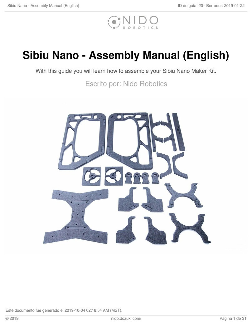 Nido Robotics Sibiu Nano Assembly manual