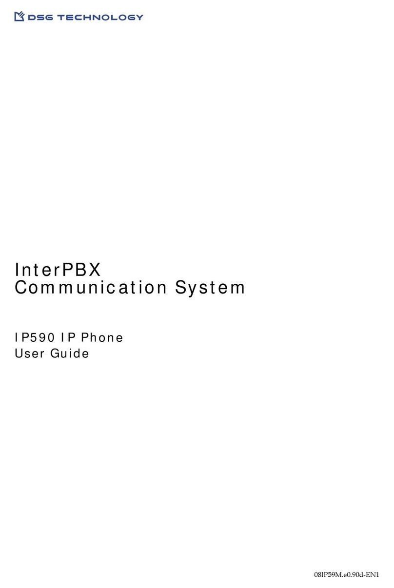 DSG Technology IP590 user guide