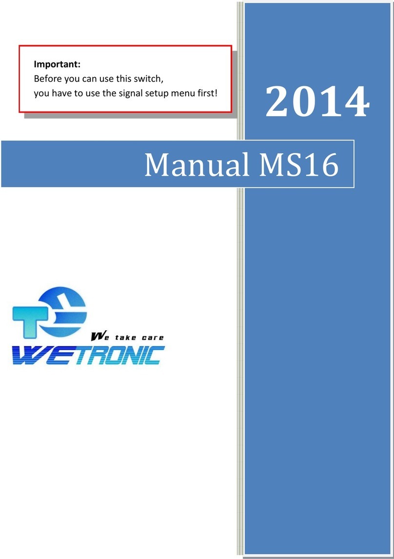 Wetronic MS16 manual
