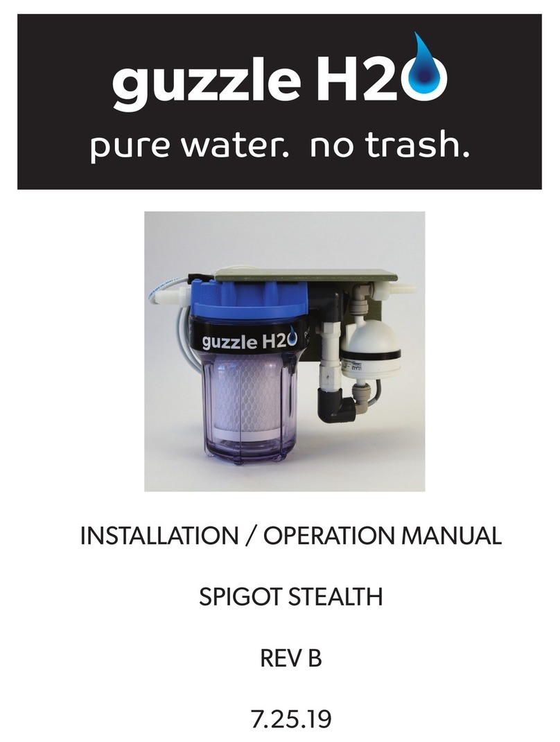 guzzle H2O Spigot Stealth User manual