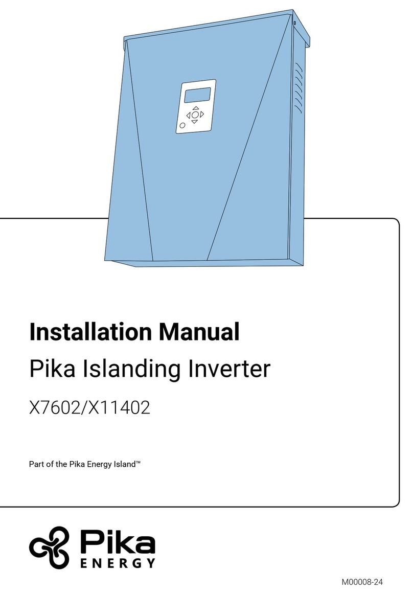 PIKA X7602 installation manual