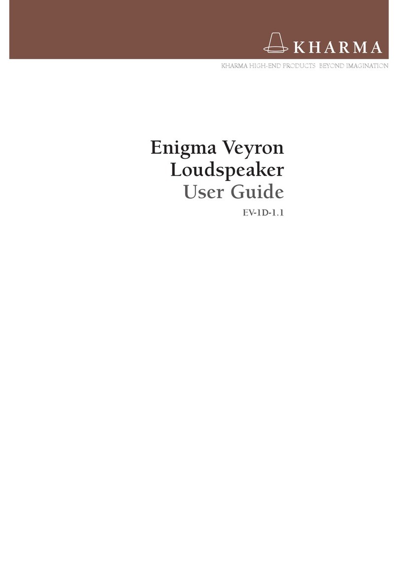 Kharma Enigma Veyron EV-1D-1.1 user guide