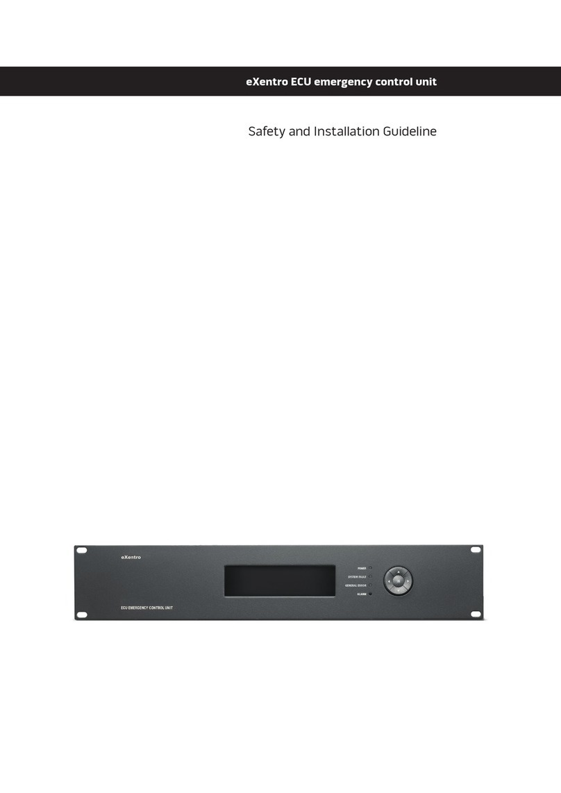 GRAF & MEYER eXentro ECU Safety and Installation Guideline