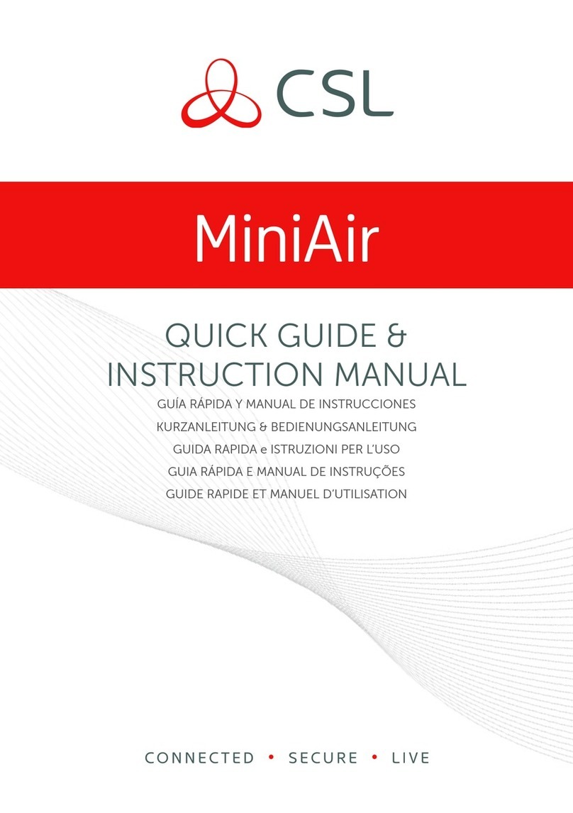 CSL MiniAir User manual