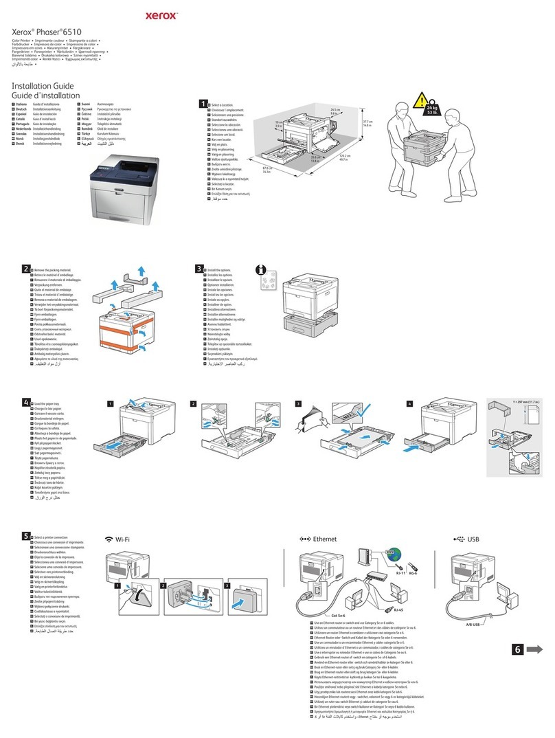 Xerox Phaser 6510 User manual