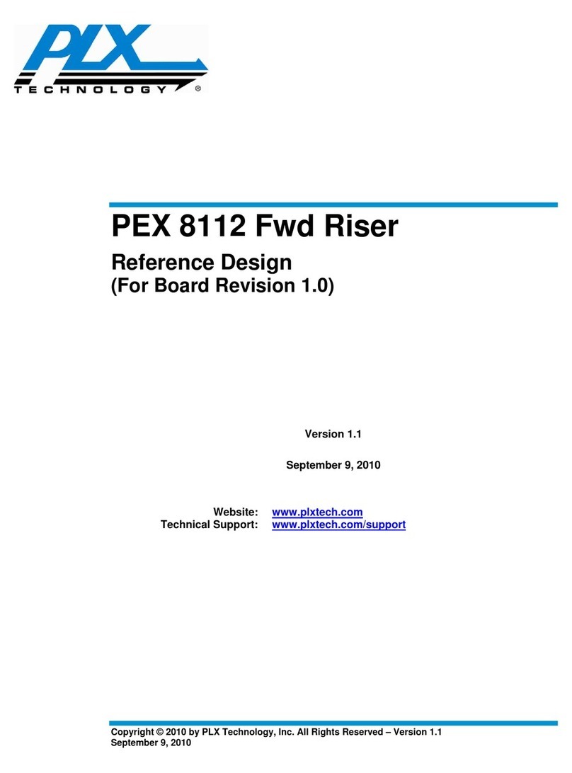 PLX PEX 8112 Fwd Riser Reference design
