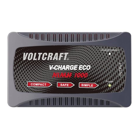 VOLTCRAFT V-CHARGE ECO NIMH 1000 User manual