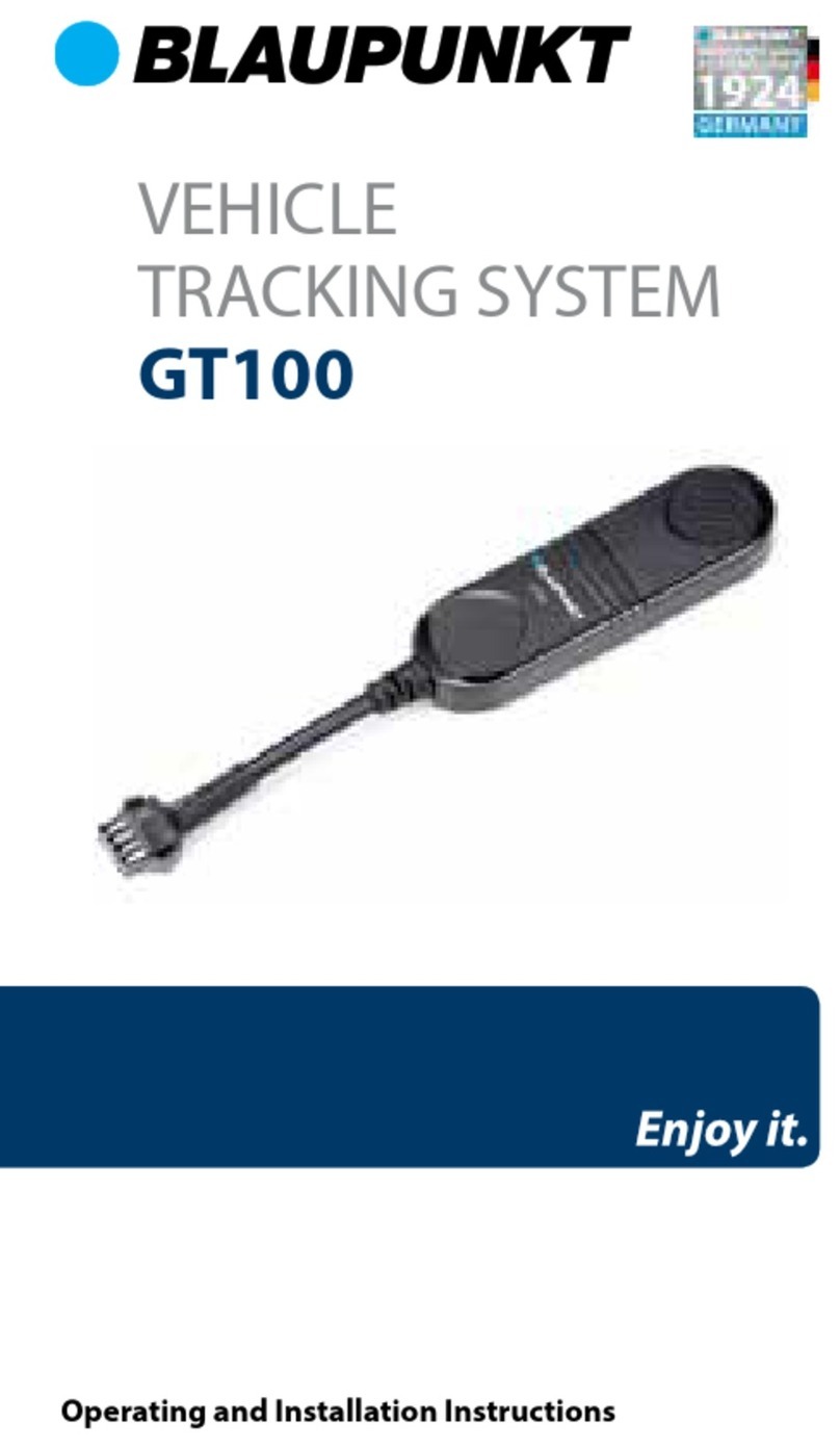 Blaupunkt GT100 User manual