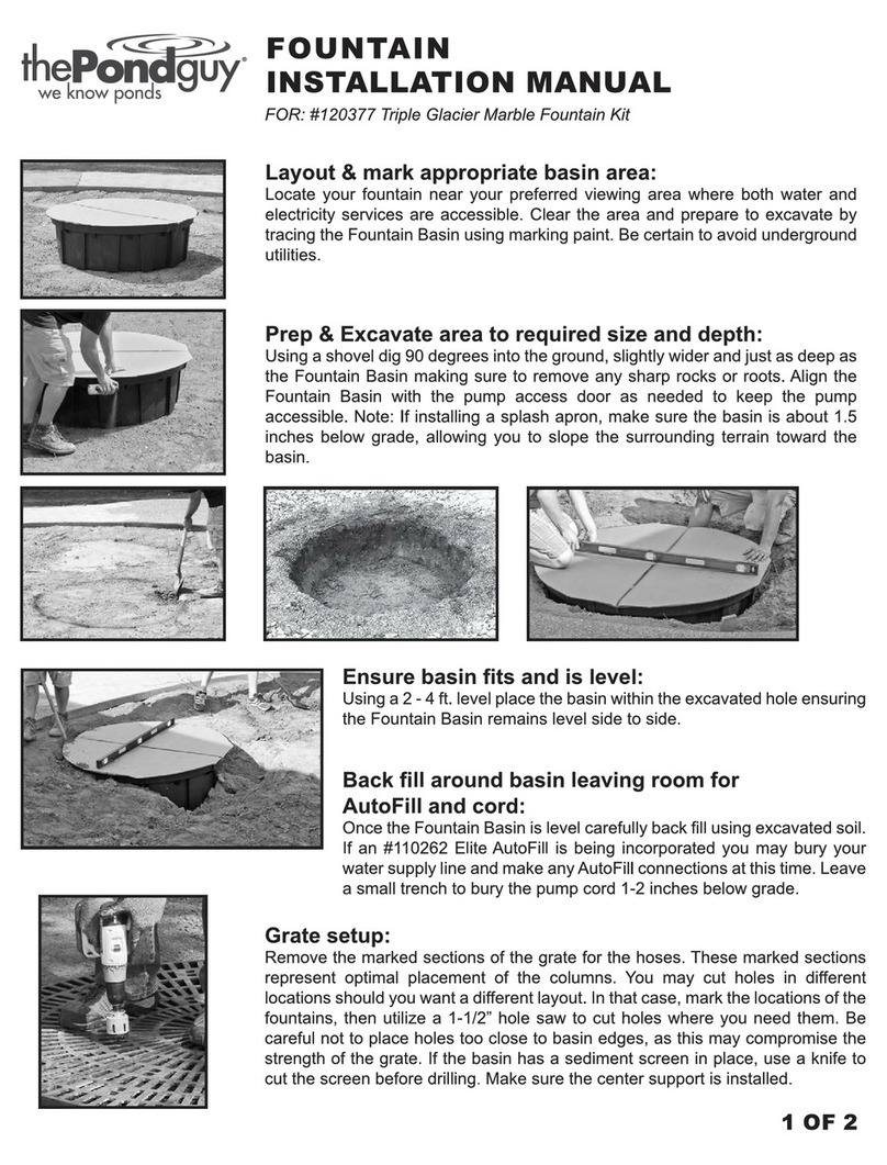 ThePondguy 120377 installation manual
