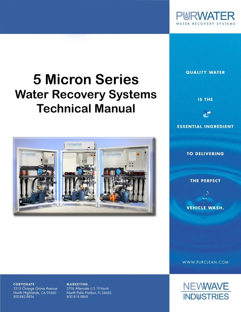 Newwave PUREWATER PW 100-M5 Series Technical manual