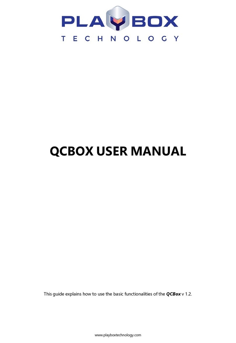 Playbox QCBOX user manual