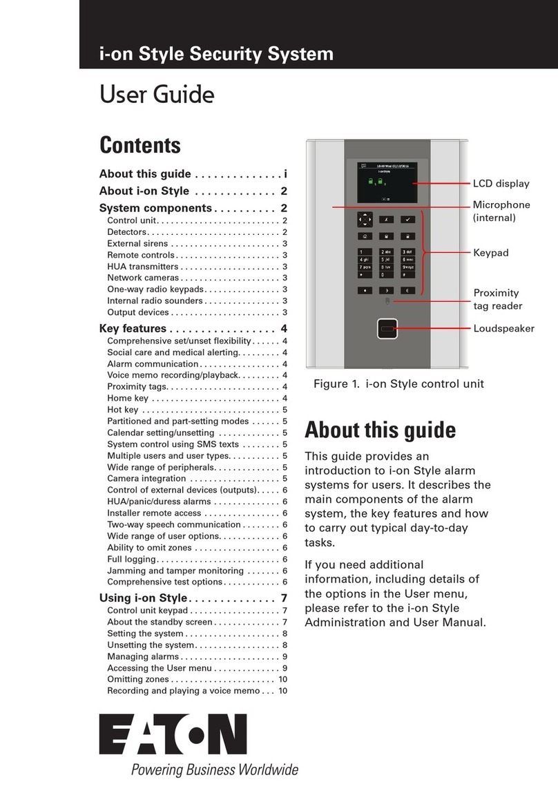 Eaton i-on Style User manual Eaton i-on Style User manual