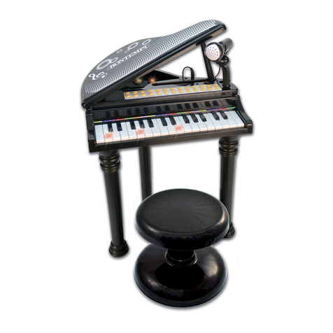 Bontempi Toy Band Star 10 3000 owner's manual
