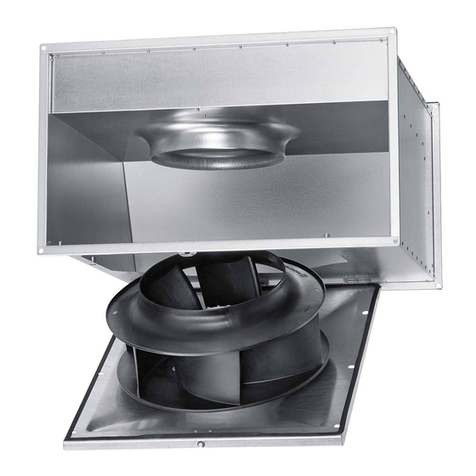 Helios acousticline InlineVent SKR Series User manual