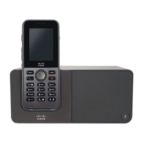 Cisco 8821 Operating instructions