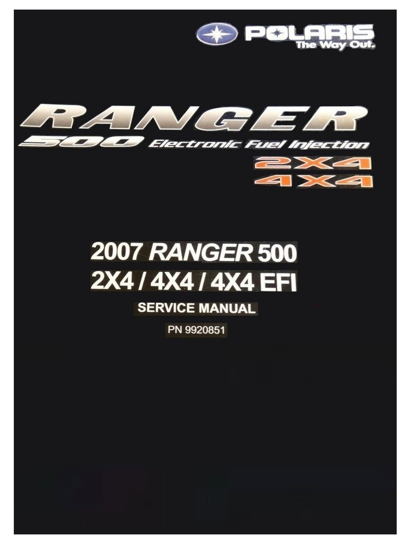 Polaris Ranger 500 2x4 2007 User manual Polaris Ranger 500 2x4 2007 User manual