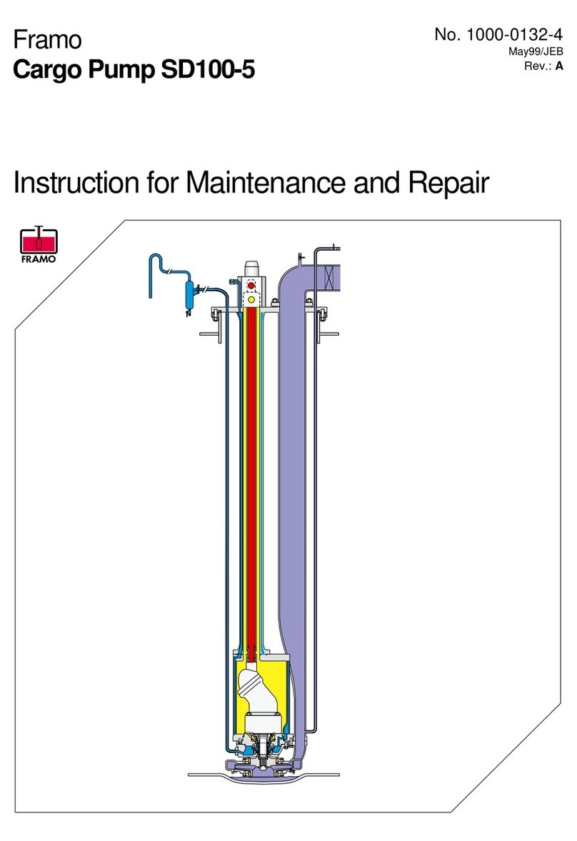 Framo SD100-5 Instruction for Maintenance and Repair