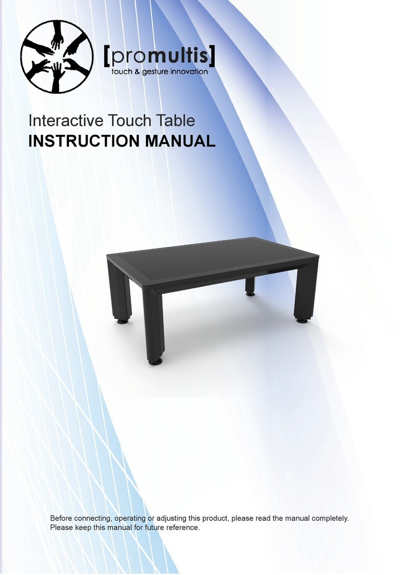 PROMULTIS PM-TL65A/PCAP/4K instruction manual