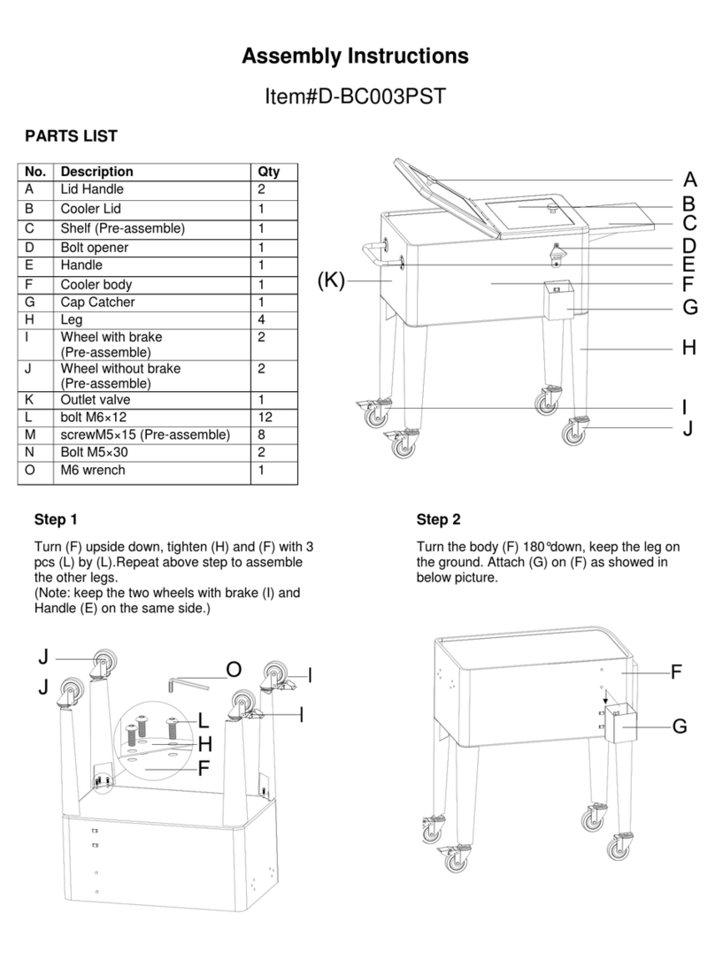 Sunjoy D-BC003PST Assembly instructions