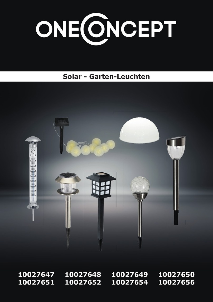 oneConcept 10027647 user manual