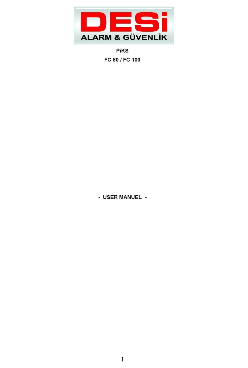 DESi PiKS FC 80 User manual