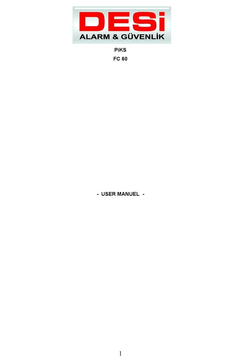 DESi PiKS FC 60 User manual