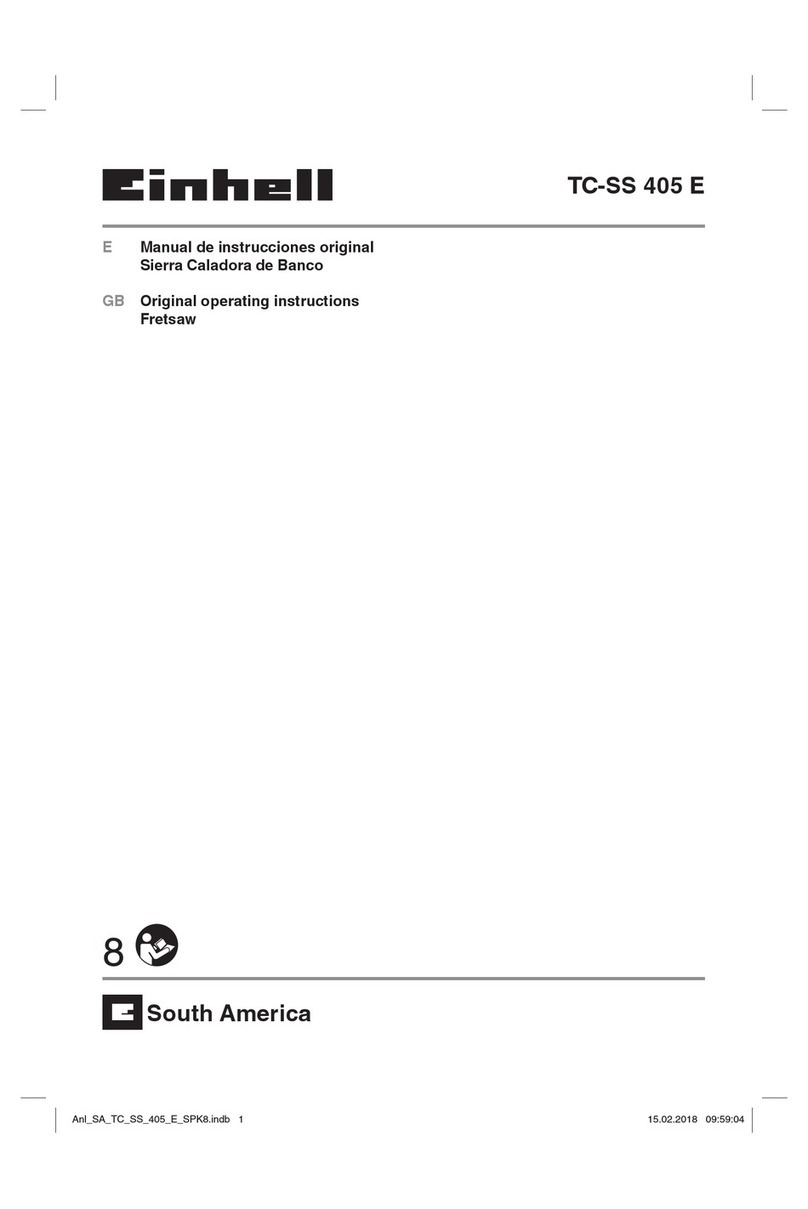 EINHELL TC-SS 405 E Original operating instructions