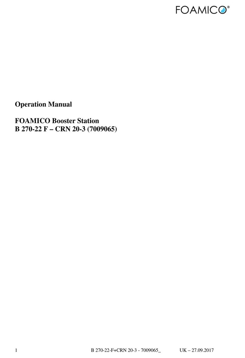 FOAMICO B 270-22F-CRN 20-3 User manual