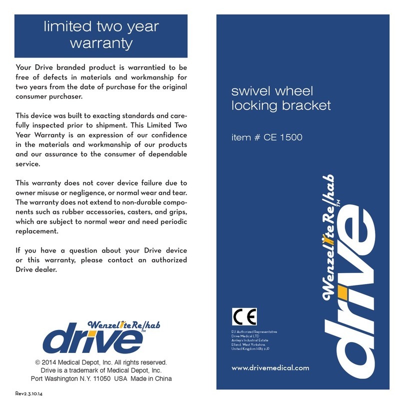 Drive CE 1500 quick start guide