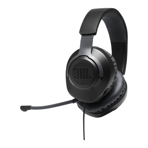 Harman JBL QUANTUM 100 quick start guide