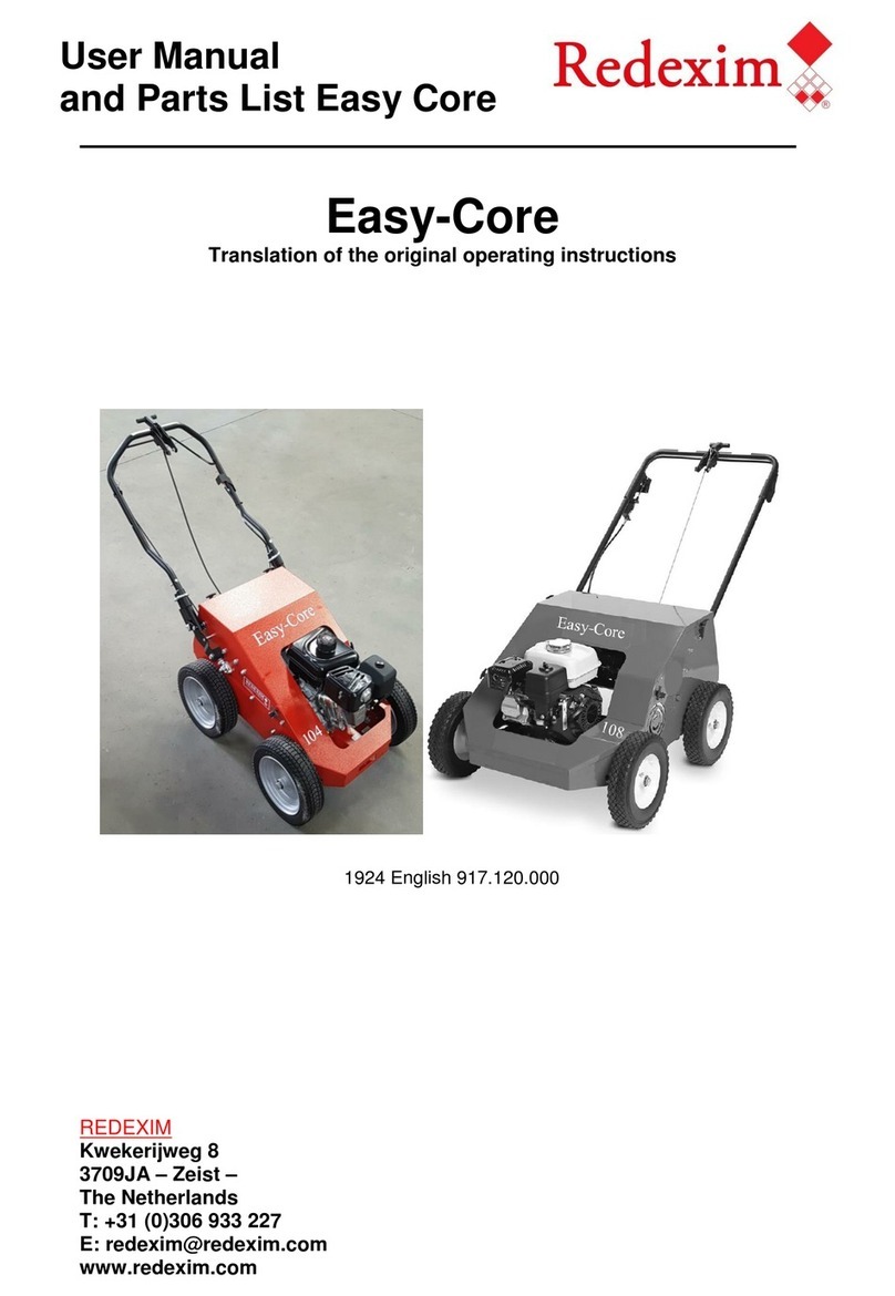 Redexim Easy-Core User manual
