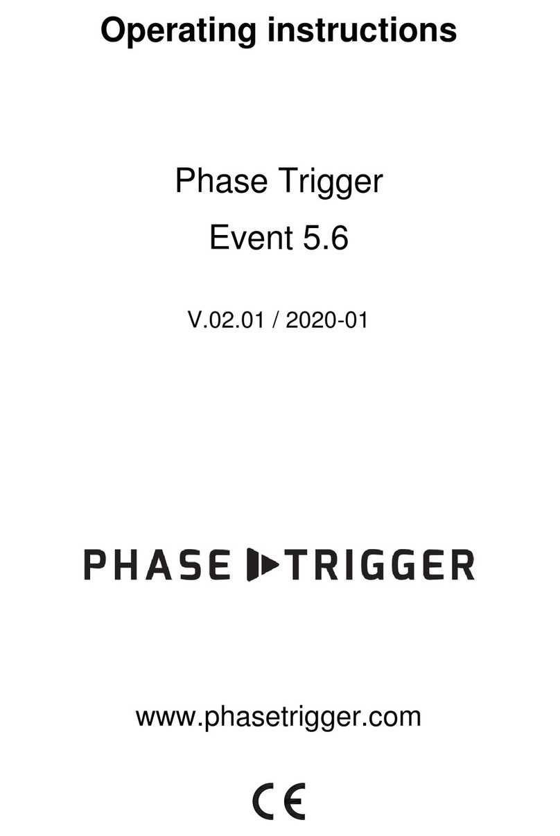 Phase Trigger Event 5.6 operating instructions