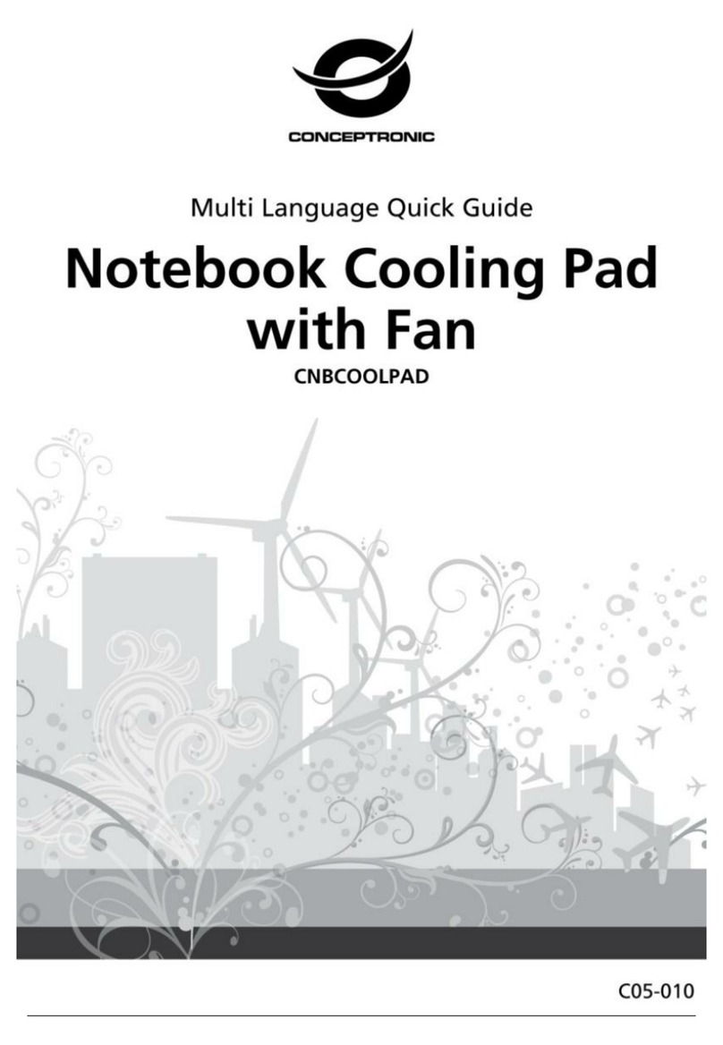 Conceptronic CNBCOOLPAD User manual