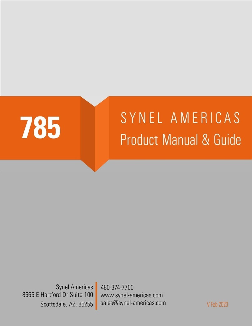 Synel 785 Product Manual & Guide