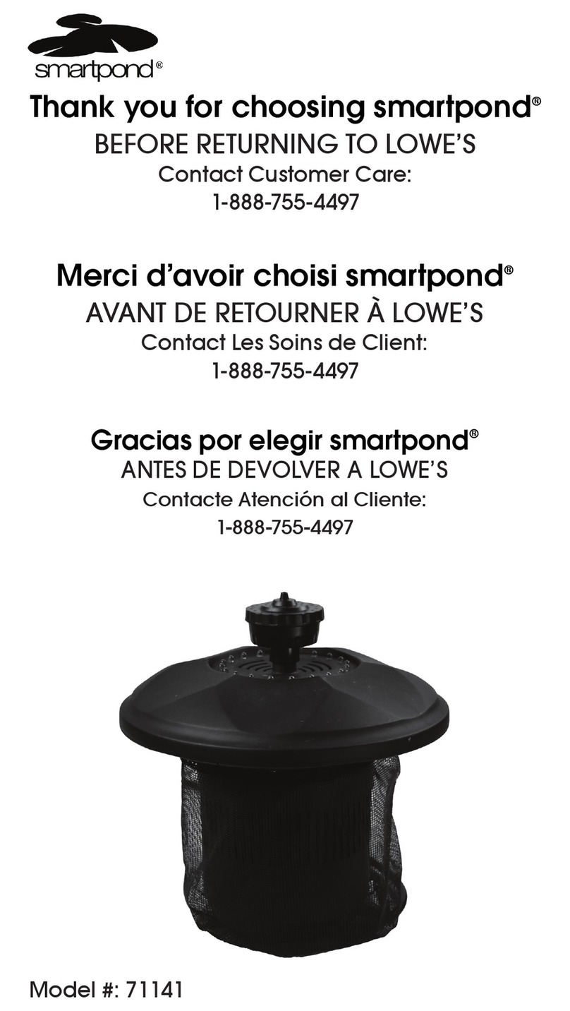 Smartpond 71141 manual