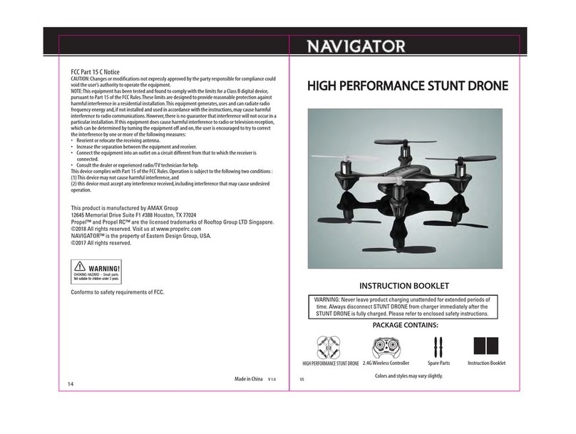 Propel RC Navigator Instruction booklet