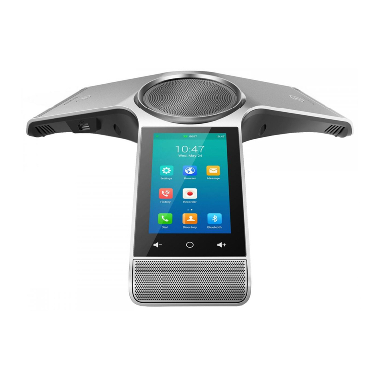 Yealink One Talk CP960 manual