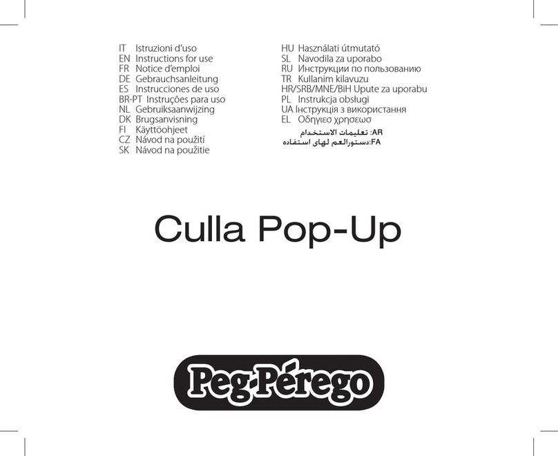 Peg-Perego Culla Pop-Up User manual