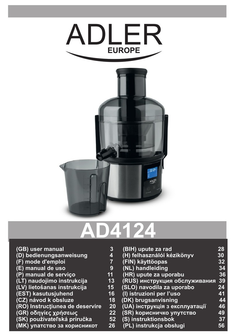 Adler AD4124 user manual