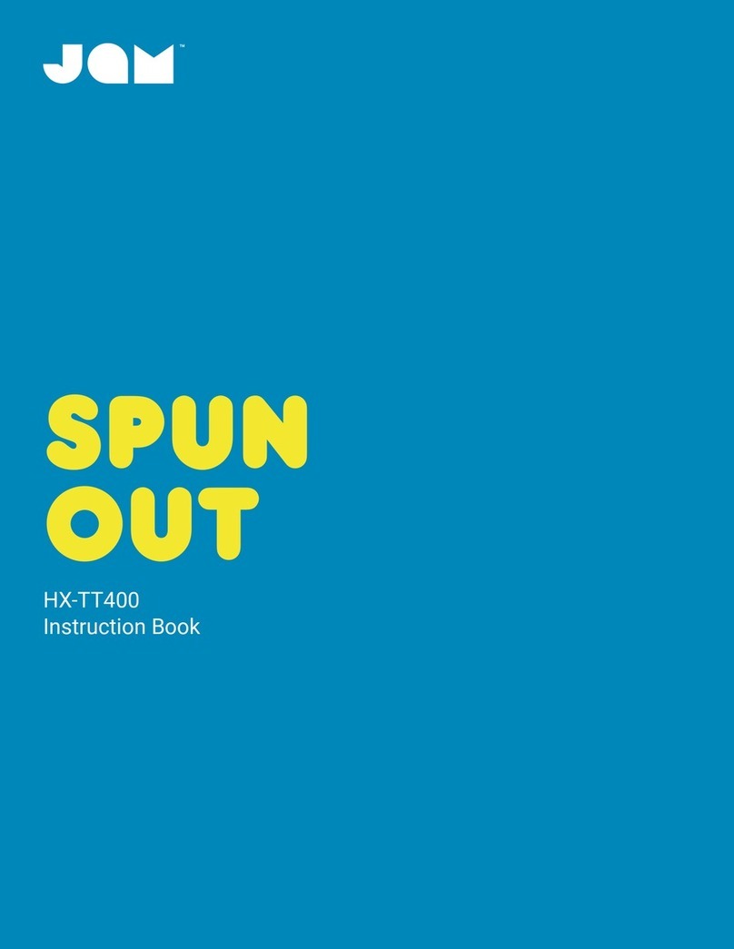 Jam SPUN OUT User manual