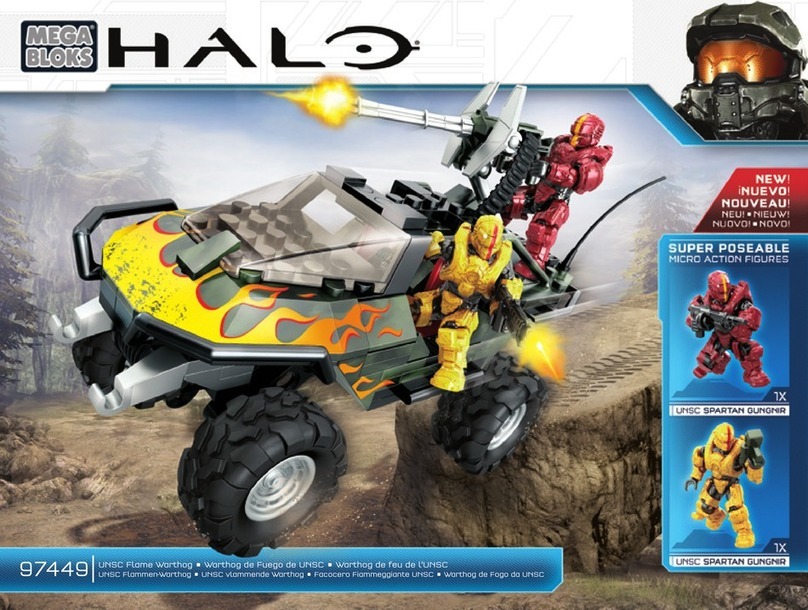 Mega Bloks HALO 97449 User manual Mega Bloks HALO 97449 User manual