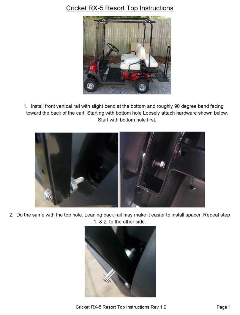 Cricket RX-5 instructions