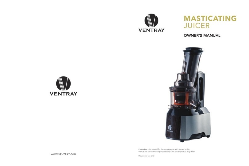 Ventray 809 owner's manual